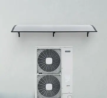 Daszki nad pompę ciepła